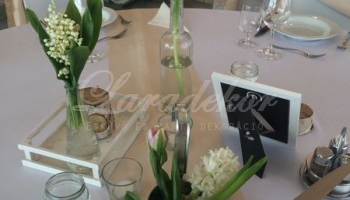 Romantikus dekorációk