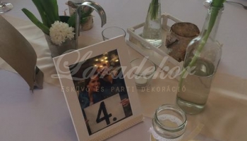 Romantikus dekorációk