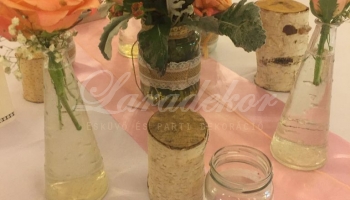 Romantikus dekorációk