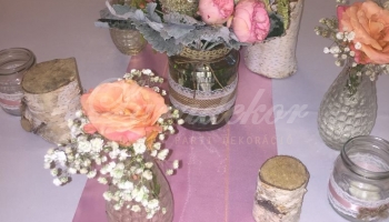 Romantikus dekorációk